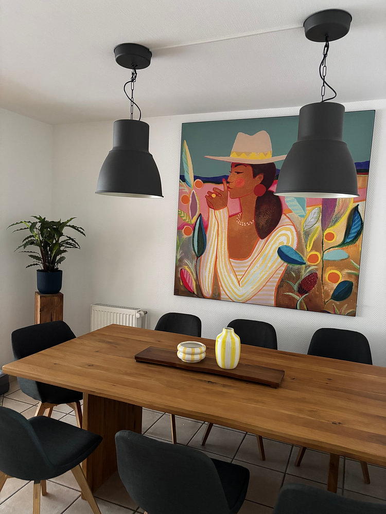 Jardin silencieux, par l'Atelier Paint-Ing