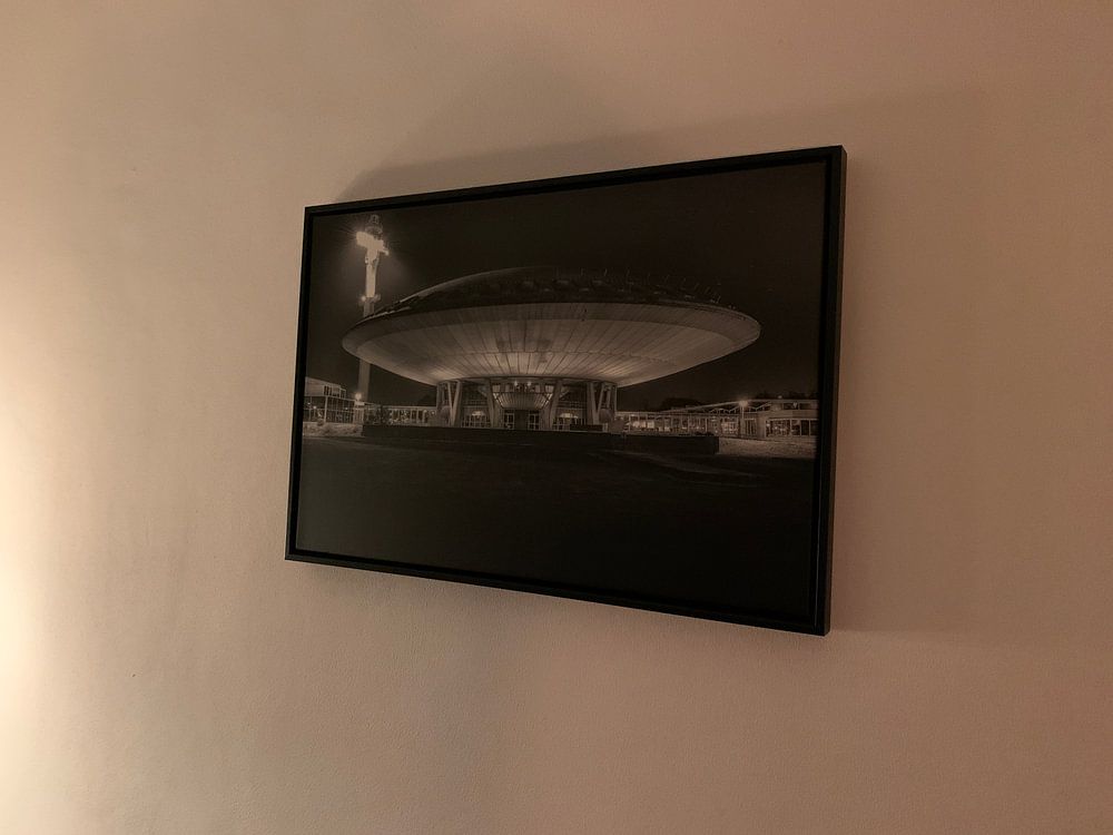 Evoluon in Eindhoven - zwart wit  van Photography by Karim 
