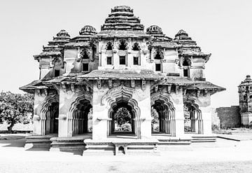 Lotus Mahal (Chitrangi Mahal) palace in Hampi, Karnataka, India, Asia