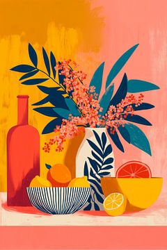 Zitrusfrüchte & Blumen Nr. 5 von Studio BB