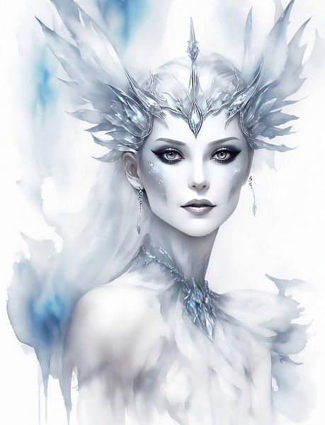 ICE KINGDOM in watercolour by Brian Morgan