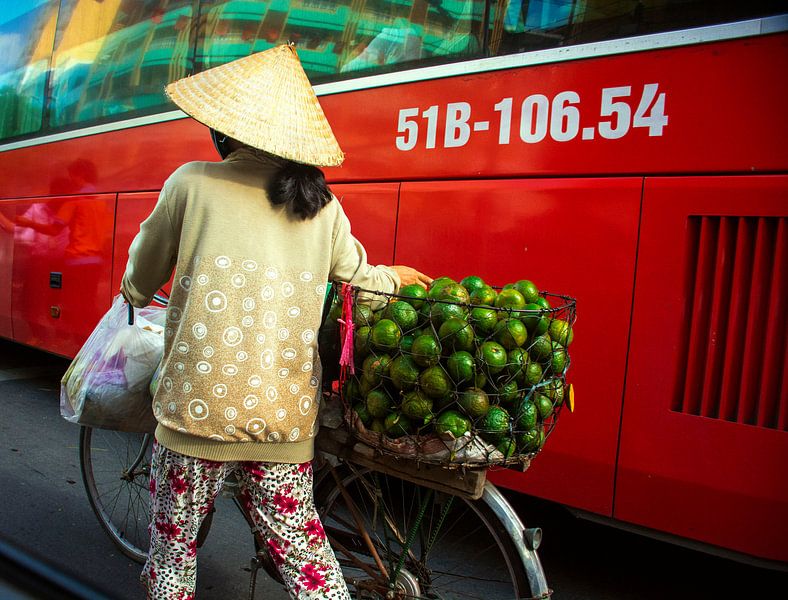 Vietnamese verkoopster van Godelieve Luijk