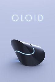 Oloid with text