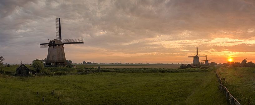 Beemster windmills by Toon van den Einde