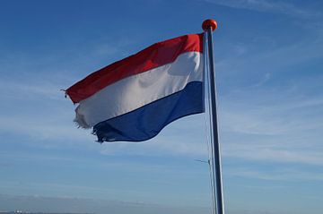 De Nederlandse vlag in de wind van Maurits Bredius