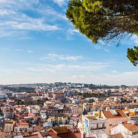 Lissabonner Stadtbild von Erik Wardekker