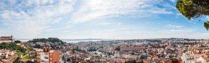 paysage urbain de Lisbonne sur Erik Wardekker