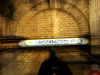 Paddington - London Tube Station 