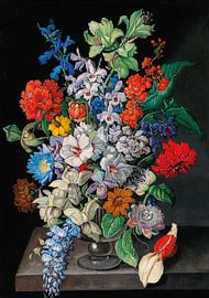 Un grand bouquet de fleurs, Sebastian Wegmayr
