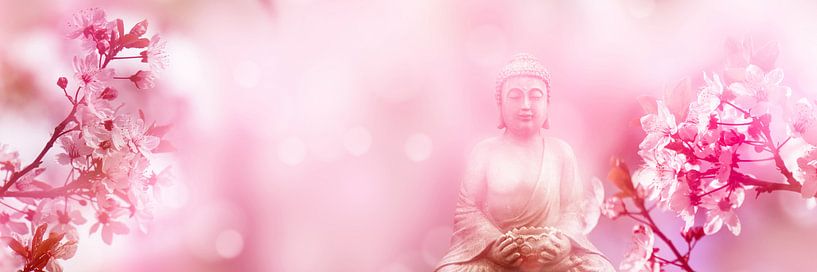 boeddha in japanse lente van Dörte Bannasch