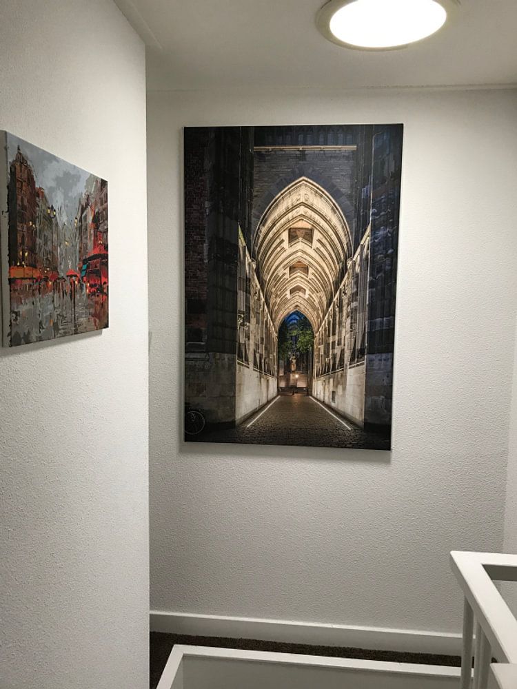The underpass of the Dom Tower Utrecht.