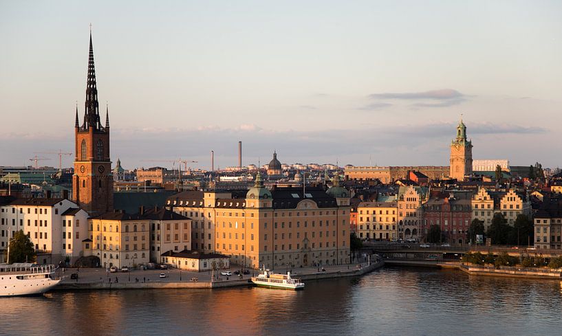 coucher de soleil dans la ville de stockholm par Karijn | Fine art Natuur en Reis Fotografie