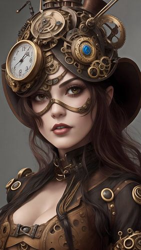 Steampunk Woman XI