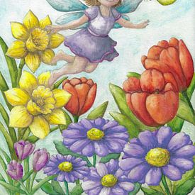 Die kleine Frühlingsfee von Sandra Steinke