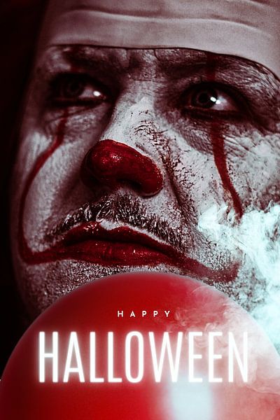 Joyeux Halloween Clown par ArtDesign by KBK