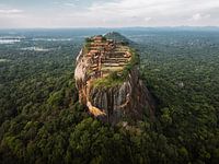Lion’s Rock vu du ciel (paysage)
