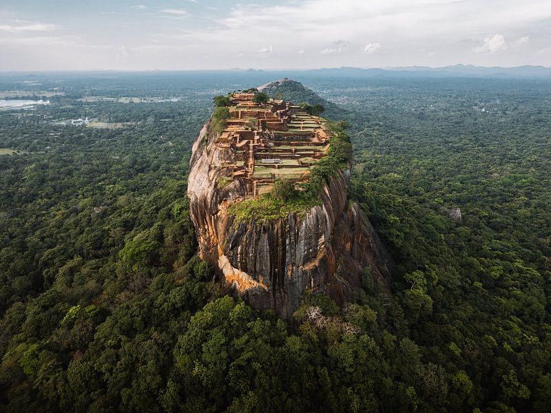 Lion’s Rock from above (landscape) by Remon Rijper