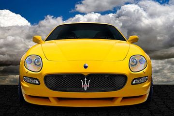 Maserati GranSport in origineel geel van aRi F. Huber