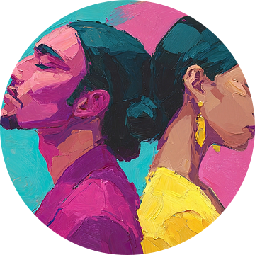 Vrouw Jurk | Facing the Colorful World Together