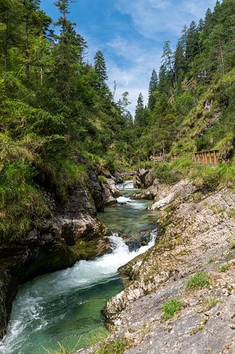 Gorges de Weissbach à Chiemgau Allemagne
