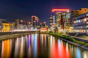 Düsseldorf bei Nacht