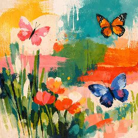 Dance of the Colourful Butterflies by ButterflyPix