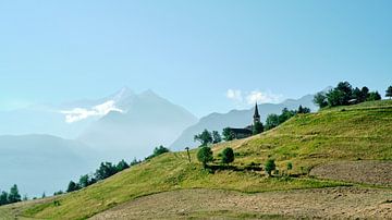 In den Bergen oberhalb des Aostatals von Eugenio Eijck
