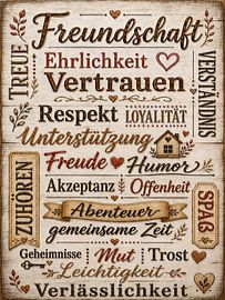 Freundschaft – Die schönsten Werte des Lebens von artefacti