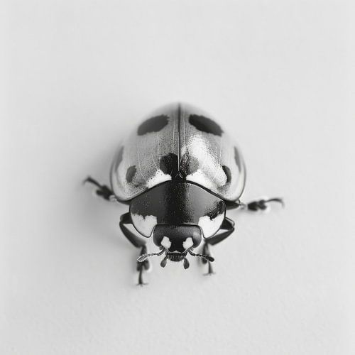 Macrophotographie de coccinelles