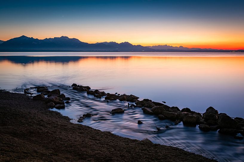 Evening at the Chiemsee by Martin Wasilewski