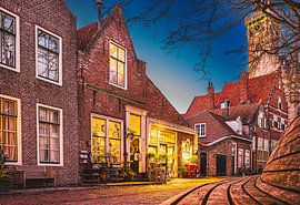 December atmosphere in Veere by Ria Overbeeke