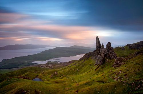 Storr moody evening by Wojciech Kruczynski