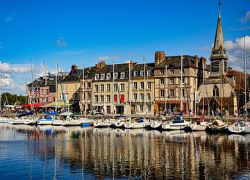 Honfleur jachthaven by Martine Moens