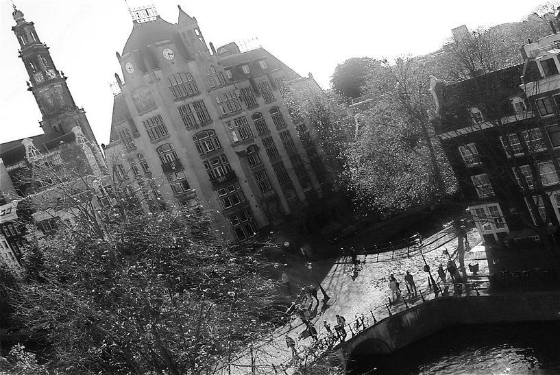 Amsterdam Keizersgracht by Marianna Pobedimova