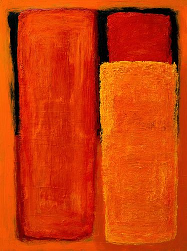 Fiery Abstract Harmony