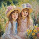 Portrait of twins by Kees van den Burg thumbnail