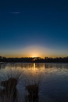 Sunrise in the Kalmthoutse Heide