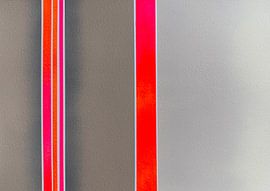 Rhythm — Neon Stripe Art Print | House He[art] van HouseHeart