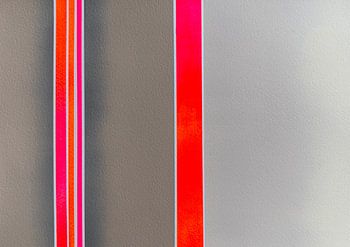 Rhythm — Neon Stripe Art Print | House He[art]