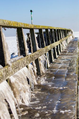 De bevroren steiger