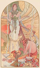Incantation (Salammbo), Alfons Mucha