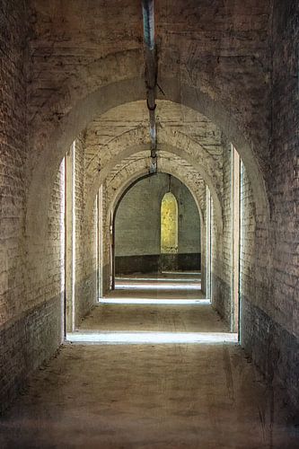 Corridors in an old fortress