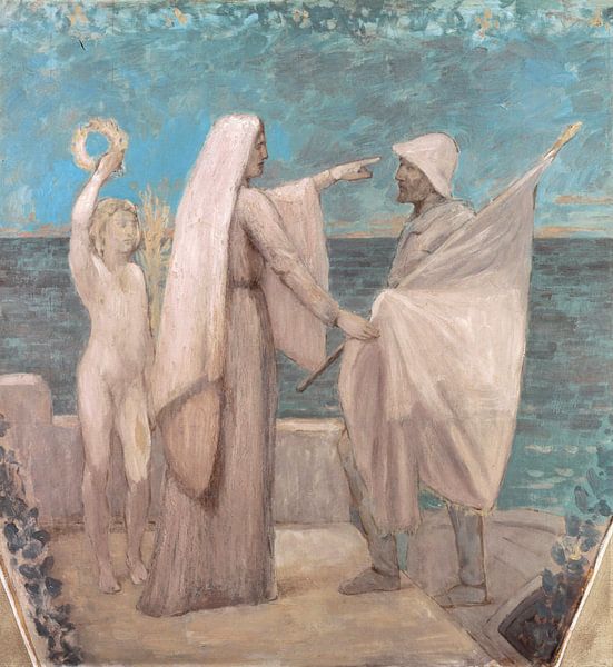 Study for Patriotism, Pierre Puvis de Chavannes by All the Masters