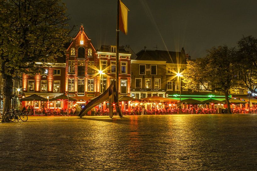 The Neude by Night by Inge Pots
