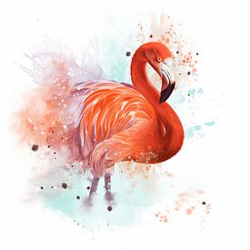Flamant rose sur Teuni's Dreams of Reality