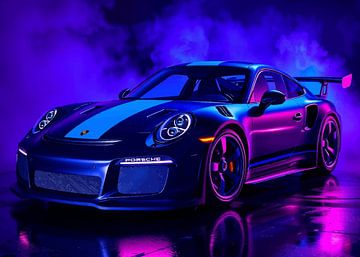 Porsche 911 GT3 RS Neon 6 van MIROKKU