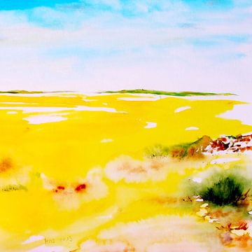 Yellow fields van M.A. Ziehr
