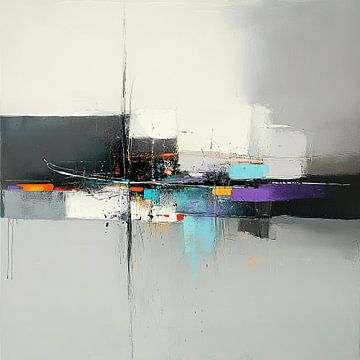 Moderne Abstractie | Reflections of the Modernity van ARTEO Schilderijen