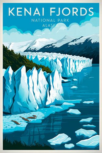 Fjords de Kenai, Alaska