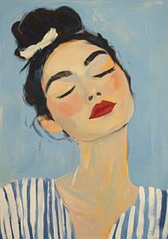 Closed eyes by Niklas Maximilian